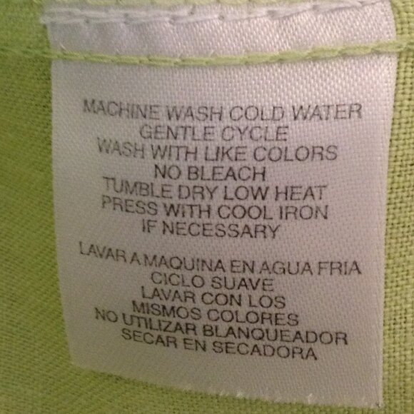 Jones NY Sport Shacket "M", Linen, Chartreuse Green, Avant Garde, Boho Vibes - Picture 4 of 4